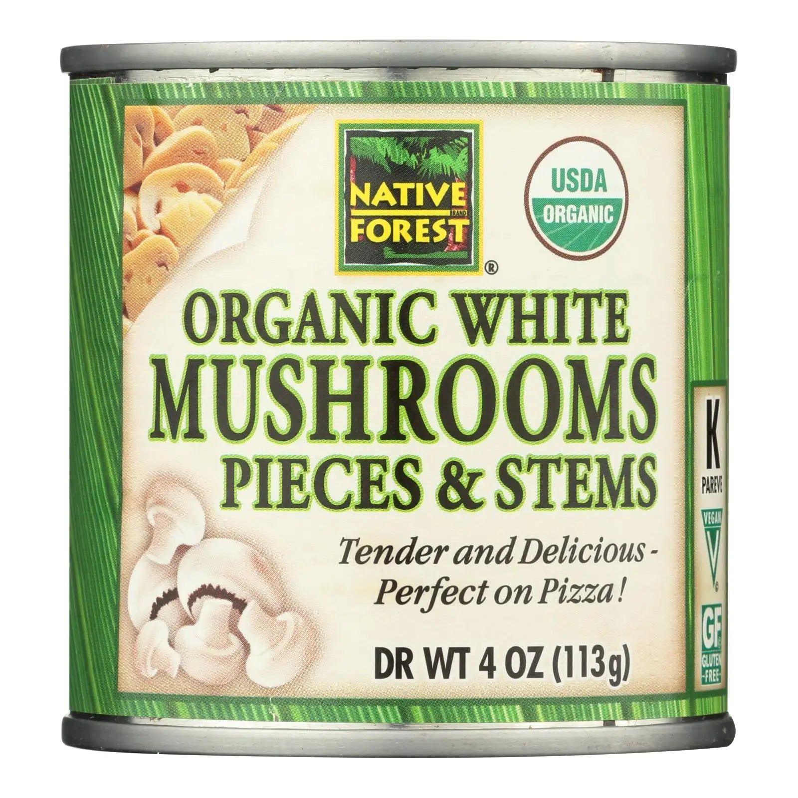 UD_Native Forest Organic Mushrooms - Pieces And Stems - Case Of 12 - 4 Oz.