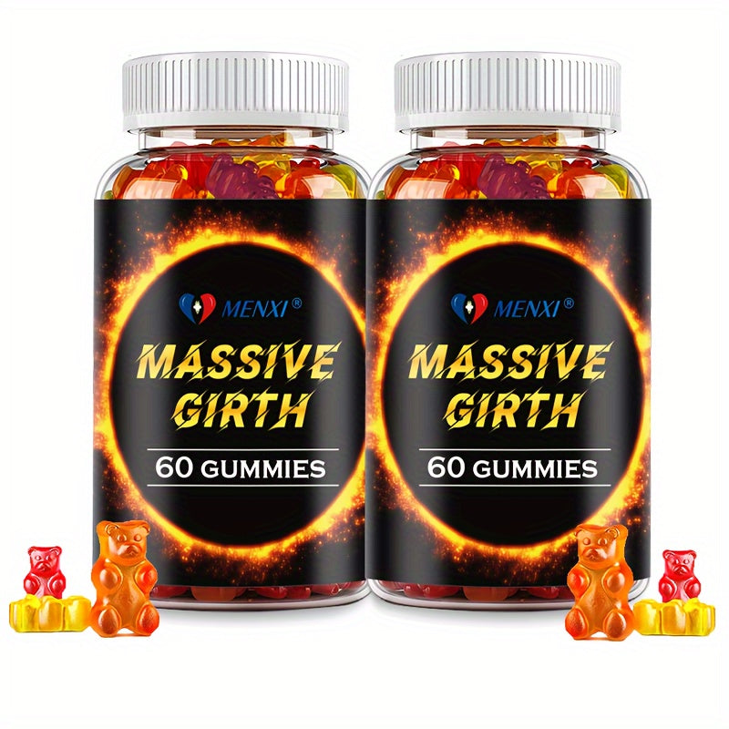 [Men's Gummies, Unleash Potential] 60/120 Pills Men's Gummies - Unleash Your Potential Dietary Supplements - 1/2 Bottle