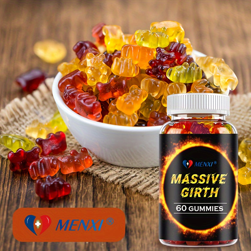 [Men's Gummies, Unleash Potential] 60/120 Pills Men's Gummies - Unleash Your Potential Dietary Supplements - 1/2 Bottle