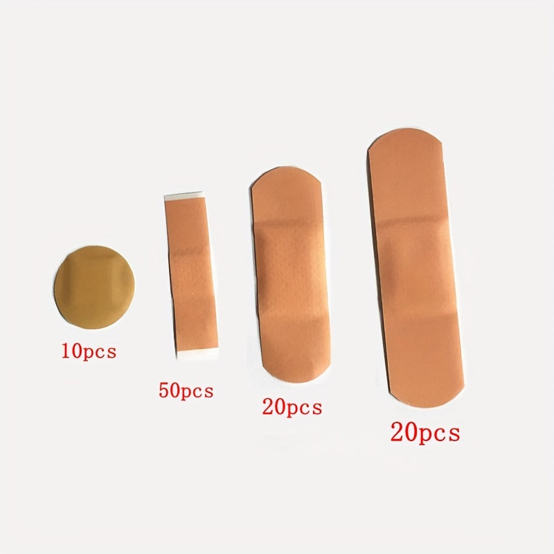 100pcs Medical Wound Adhesive Paster - Keep Your Wounds Secure! Four Piece Set Of Bandages, Breathable Nose Bridge Patch, Acne Patch, Circular Pre Vaccine Patch, Wound Patch