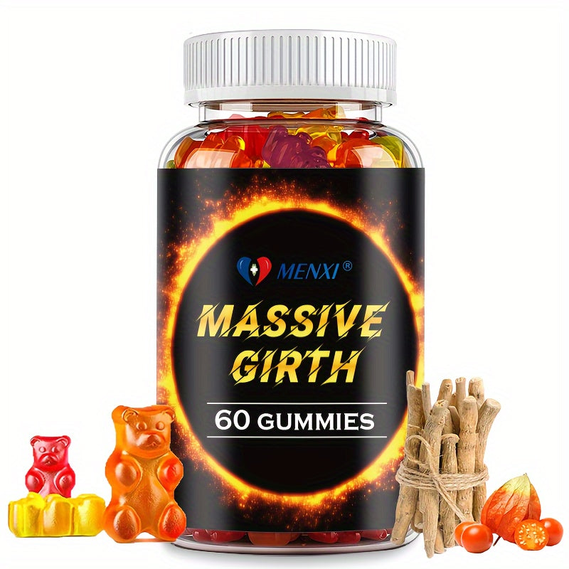 [Men's Gummies, Unleash Potential] 60/120 Pills Men's Gummies - Unleash Your Potential Dietary Supplements - 1/2 Bottle