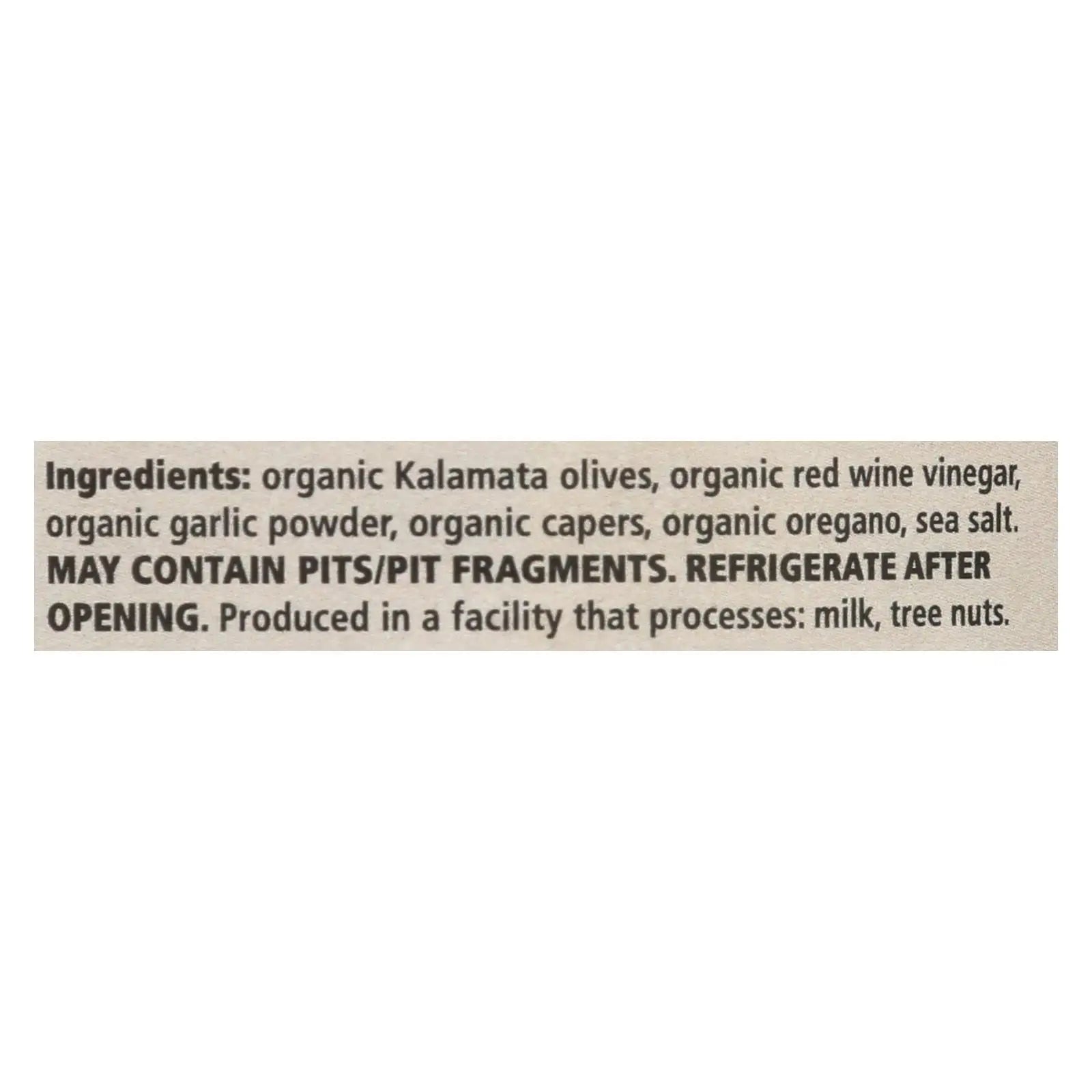 UD_Divina - Organic Kalamata Olive Spread - Case Of 6 - 8.5 Oz.