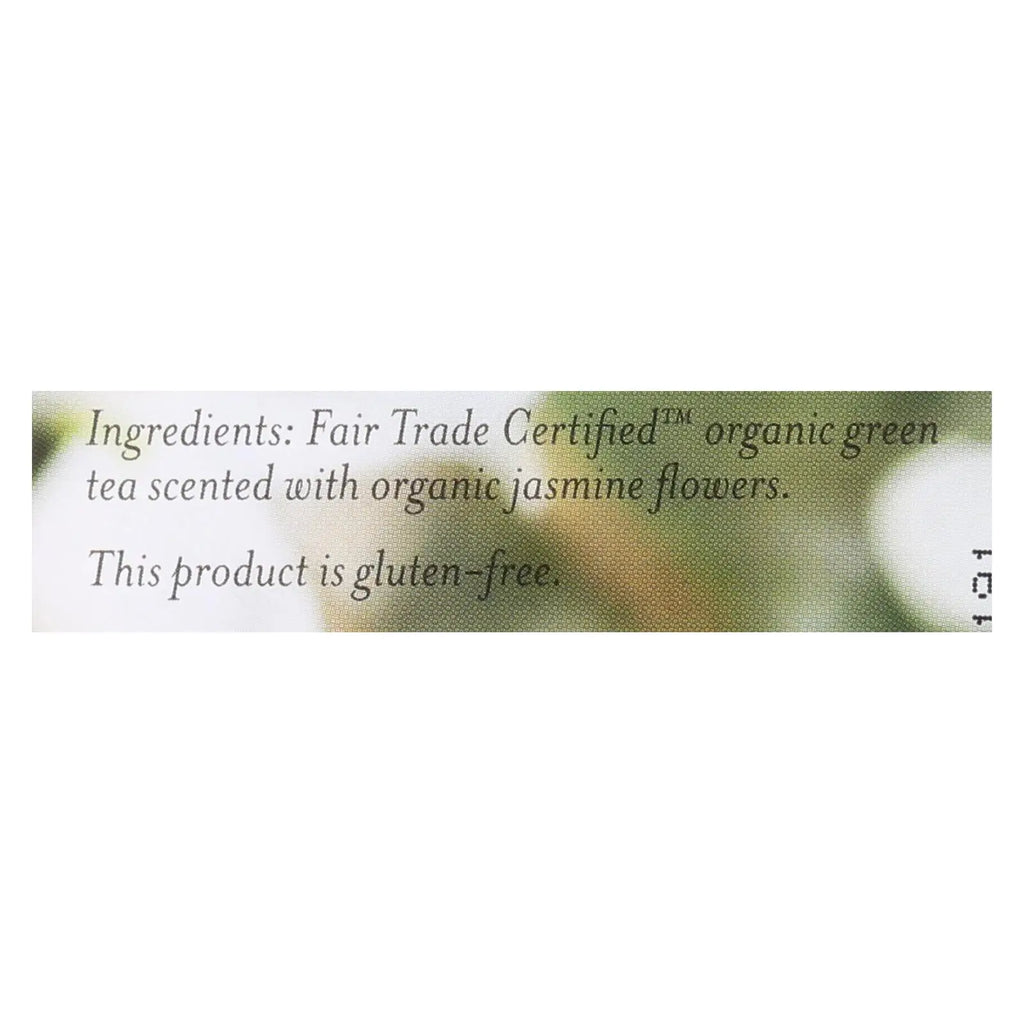 UD_Numi Organic Tea Jasmine Green - 18 Tea Bags - Case Of 6