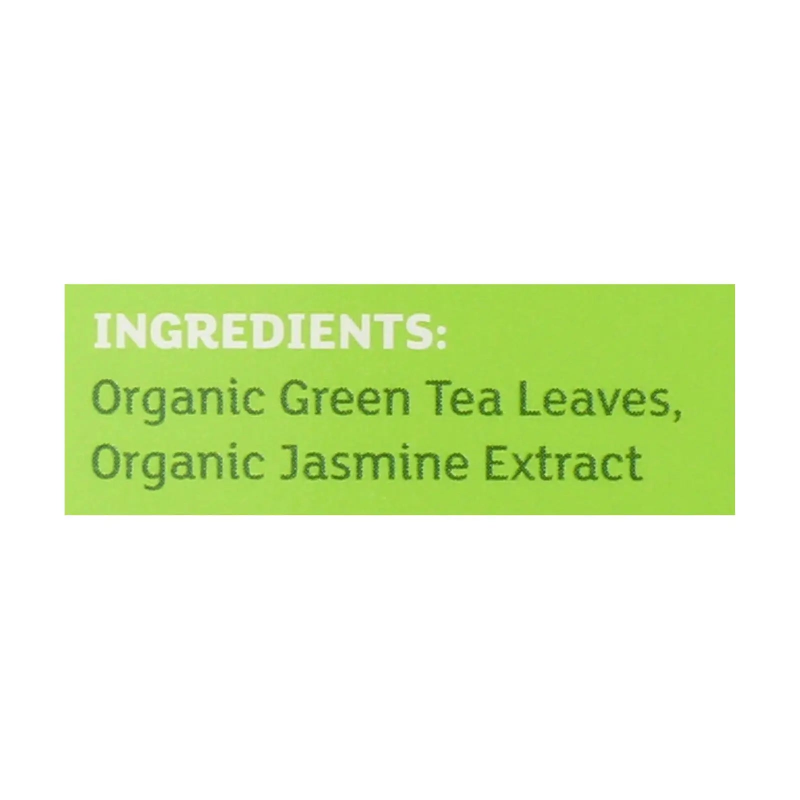 UD_Equal Exchange Organic Jasmine Green Tea - Jasmine - Case Of 6 - 20 Bags