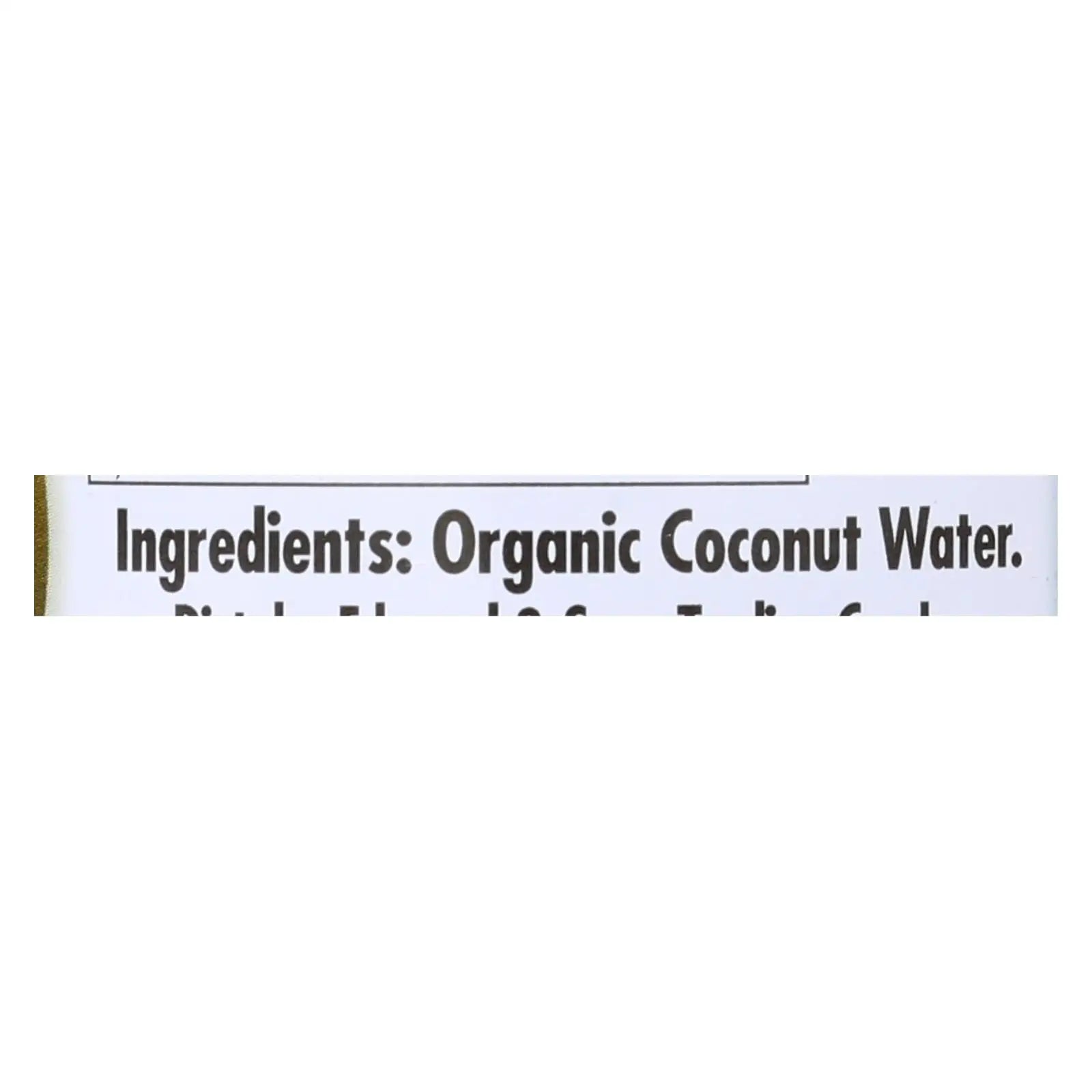 UD_Nature Factor Organic Coconut Water - Case Of 12 - 10.1 Fl Oz.