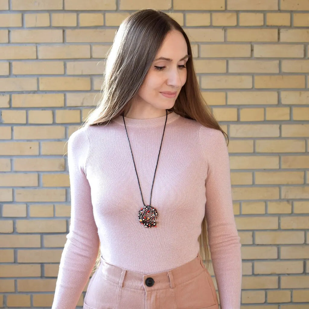 Beautiful Beads Fashion Jewelry Gifts for Women Accessories Neckless Choker Bijouterie Best Friends Pendant Long Chain Necklaces