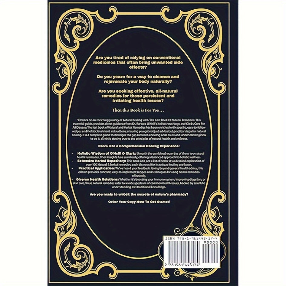 The Lost Book Of Natural Remedies: Over 150 Homemade Antibiotics, Herbal Remedies, And The Best Organic Recipes For Healing Without Pills By Dr..... Inspired By Clark In Paperback